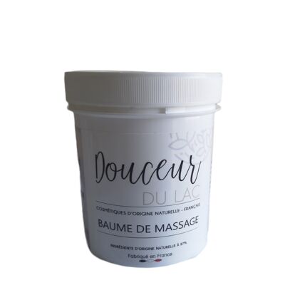 Exclusivity for beauty institutes: Massage balm without essential oils - For face and body - 97% of ingredients of natural origin