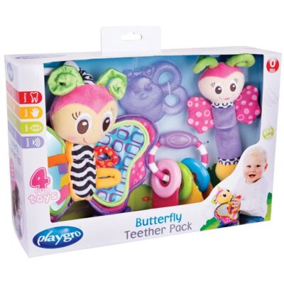 SET MORDEDORES BUTTERFLY PLAYGRO