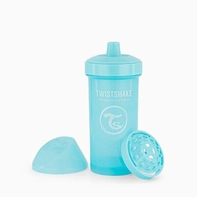 TWISTSHAKE KID CUP PASTEL AZUL 360ML 12+M