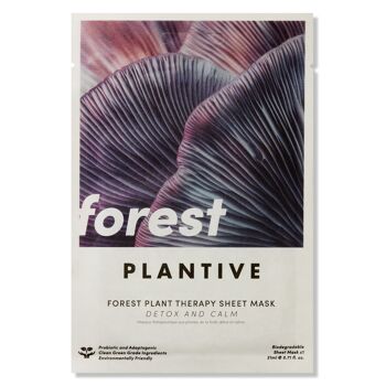 Masque biodégradable pour le visage Plantive Forest Plant Therapy 🌲 2