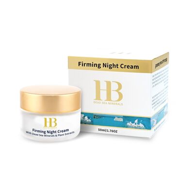 moisturizing night cream with Dead Sea minerals