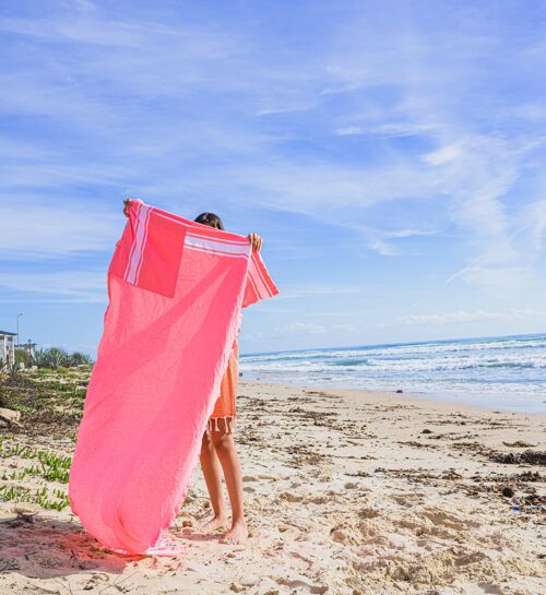 Beach bag & towel combo 2-in-1 MALIBU
