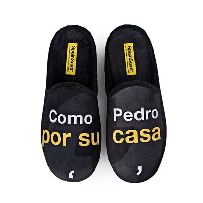 Slippers "Like Pedro at home"