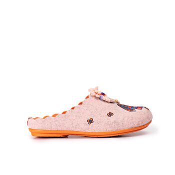 Chaussons "Be Hippie" Rose 3