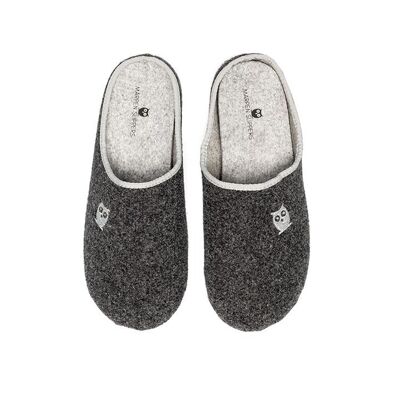 Slippers Double Gray