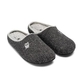 Chaussons Double Gris 2