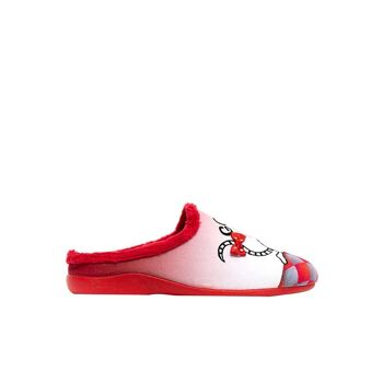 Chaussons "Bonne Nuit" Rouge 3