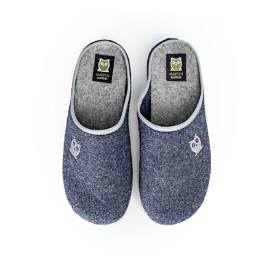 Navy Slippers Chinela
