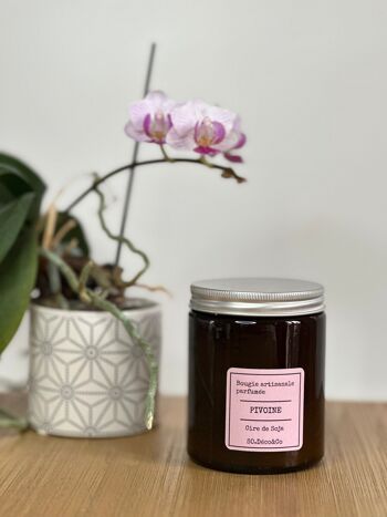 Bougie parfumée PIVOINE 150g 1