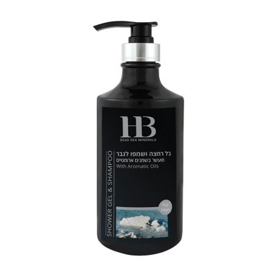 shower gel shampoo for men with minerals