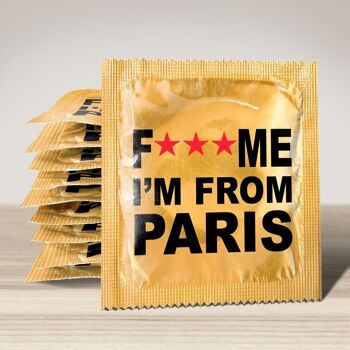 Préservatif: F ... ME I'M FROM PARIS 1