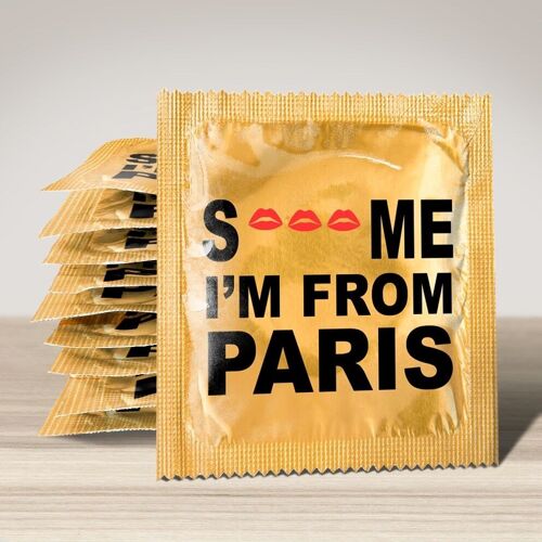 Préservatif: S ... ME I'M FROM PARIS