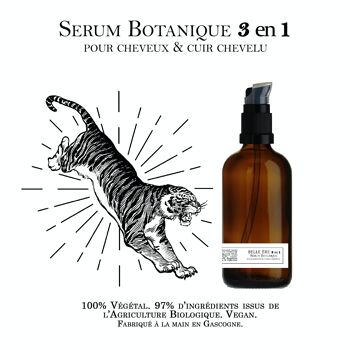 Belle Ère : Elixir Botanique 3en1 pour cheveux & cuir chevelu - au Collagène végétal & cocktail concentré Botanique 8