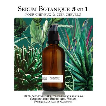 Belle Ère : Elixir Botanique 3en1 pour cheveux & cuir chevelu - au Collagène végétal & cocktail concentré Botanique 9
