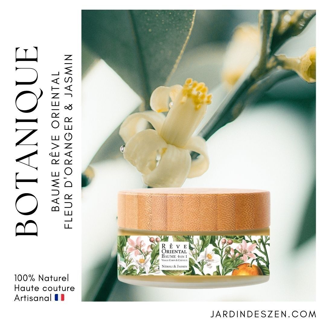 Rêve Oriental - Botanical Gold Balm with Jasmine, Grapefruit & Argan - body, face & hair - Artisanal & French