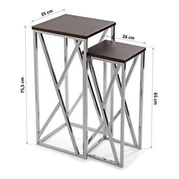 2 TABLES CARRÉES "OTAWA" 18791344 4