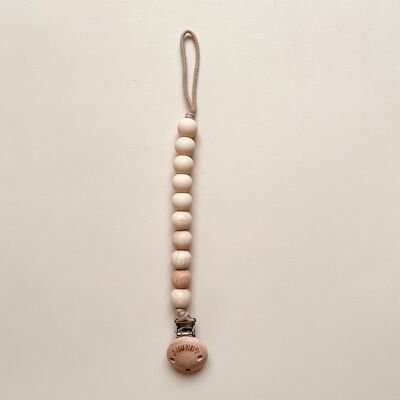 Pacifier clip / Lige -  creme