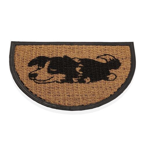 DOORMAT HALF MOON DOG 16980419