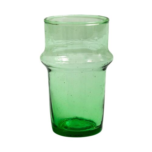 Gekleurd Marokkaans glas 12 cm groen