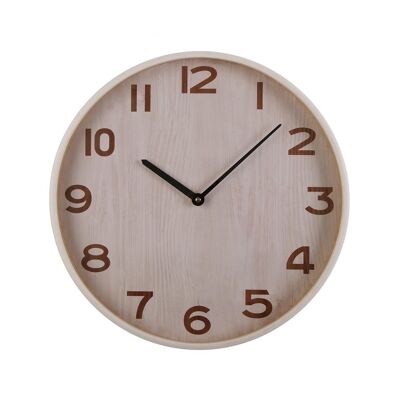 WOODEN WALL CLOCK 40CM 18191495