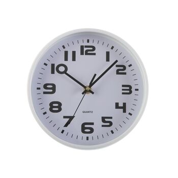 HORLOGE DE CUISINE BLANCHE 20CM 19520166 1