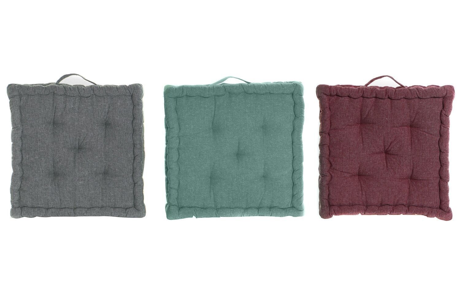 CUSCINO COTONE 40X8X40 1128 GR, 3 ASSORTIMENTI. CJ175034