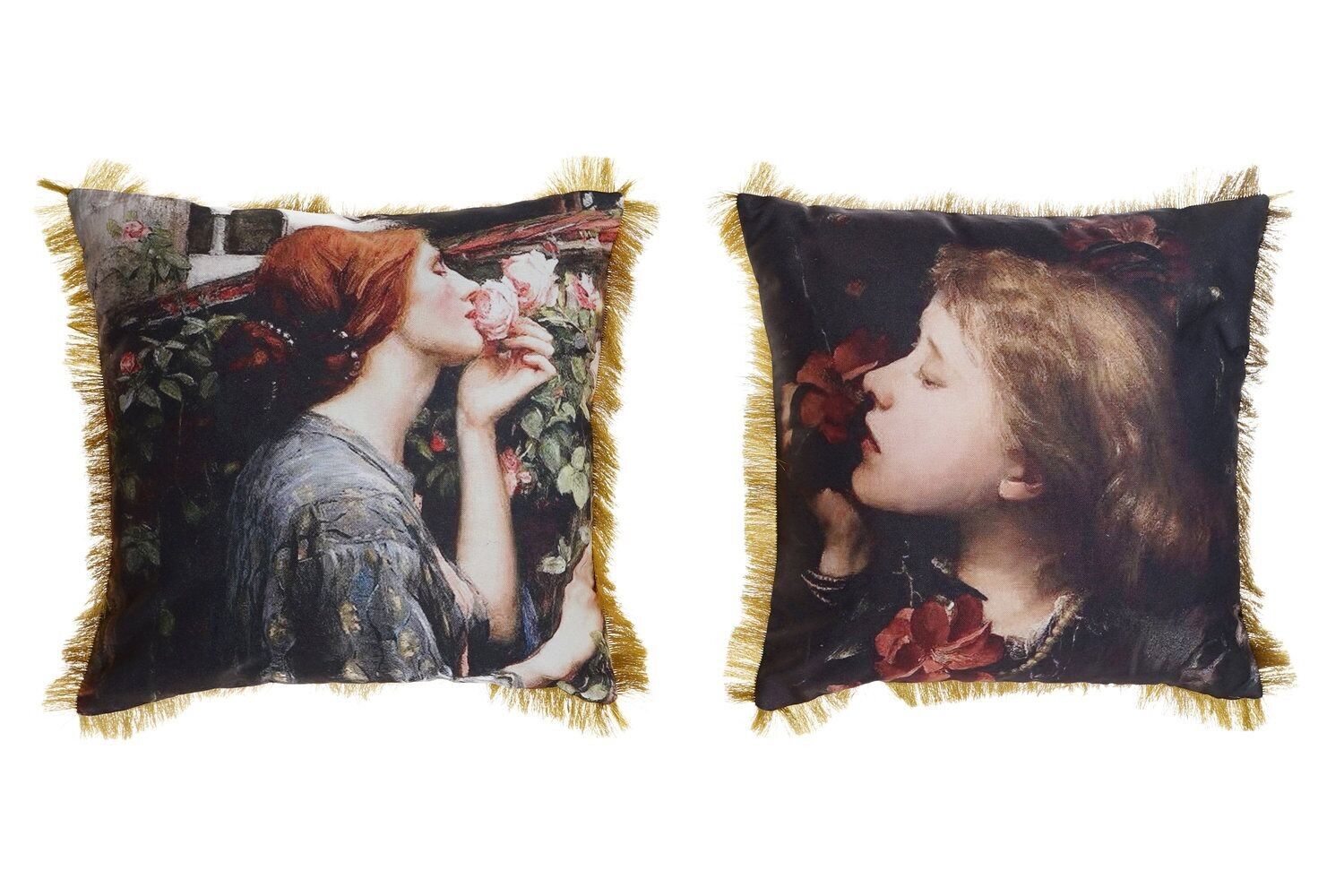 CUSCINO POLIESTERE 45X11X45 510 GR, FRANGE 2 ASSORTIMENTI. CJ177758