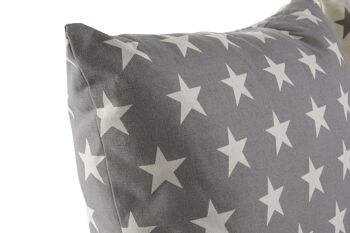 COUSSIN POLYESTER 60X10X60 1,35 KG ÉTOILES 2 ASSORTIES. CJ180053 2