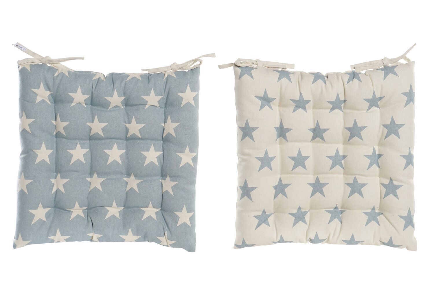 CUSCINO SEDIA COTONE 40X6X40 430 GR. STELLE 2 ITS CJ180060