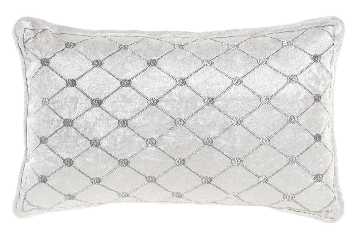 CUSCINO VELLUTO POLIESTERE 50X10X30 525 GR. ROMBO CJ185033