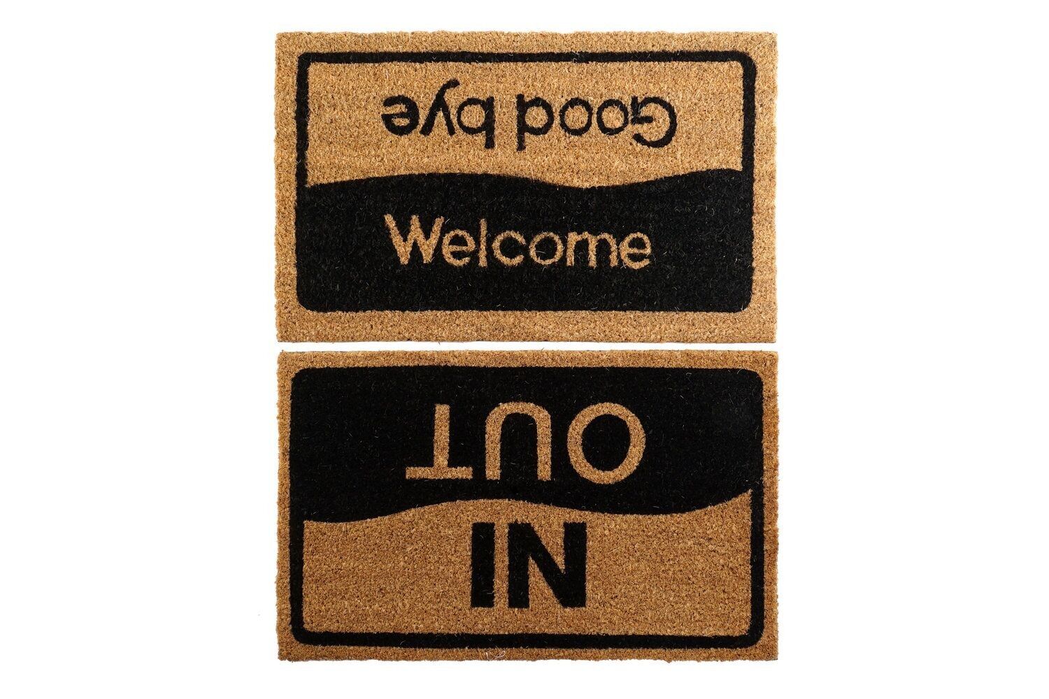 Zerbino IN FIBRA DI COCCO 60X40X1,5 WELCOME 2 ASSORTITI. FL185410