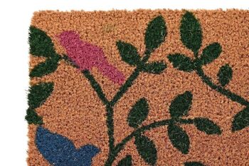 PAILLASSON CAOUTCHOUC COCO 75X45X2,3 FLEURS 2 ASSORTIMENTS. FL202072 2