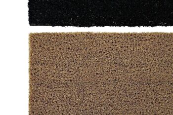 PAILLASSON CAOUTCHOUC FIBRE DE COCO 60X40X1,5 MAISON 2 ASSORTIMENTS. FL186790 2