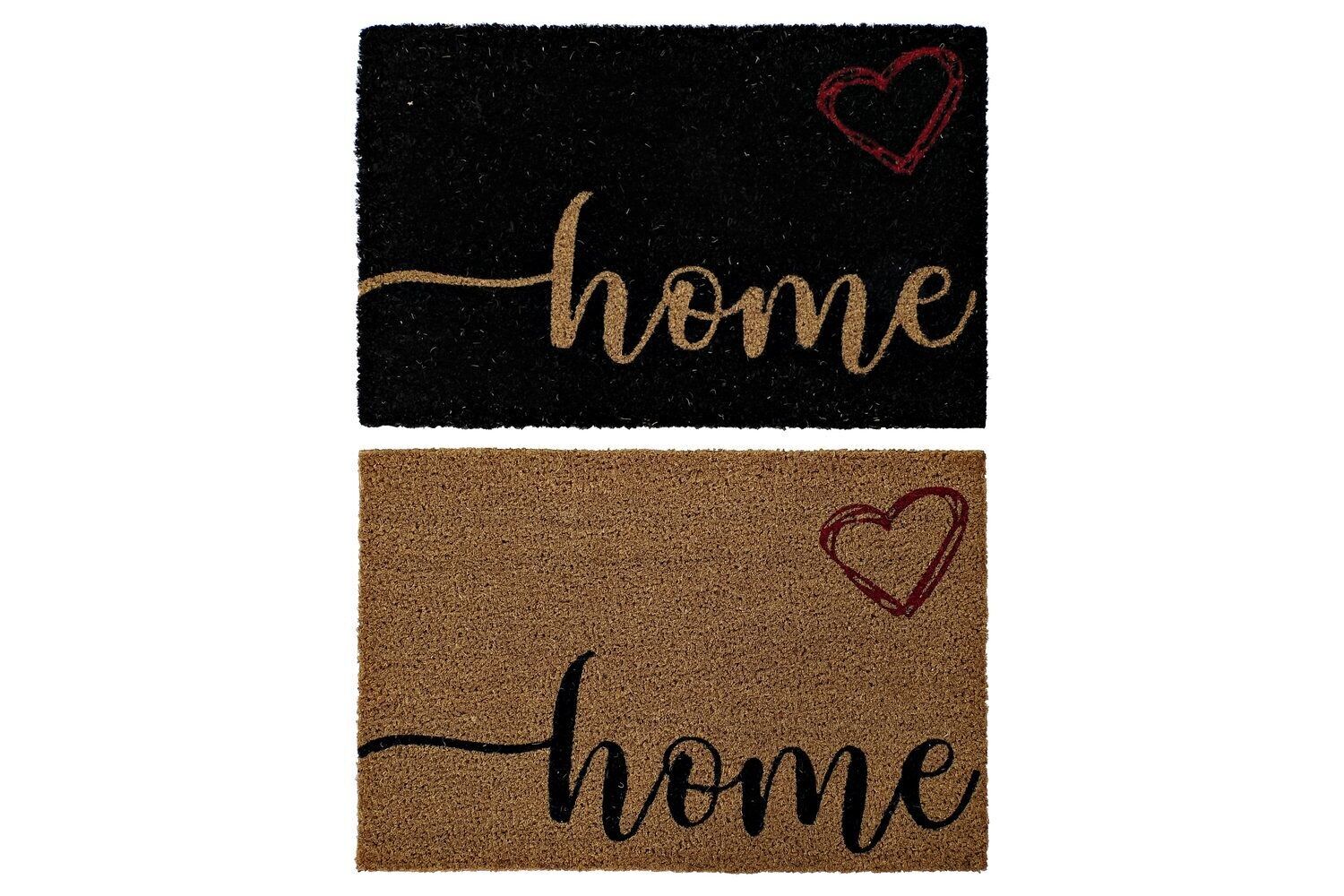 Zerbino GOMMA FIBRA DI COCCO 60X40X1,5 HOME 2 ASSORTIMENTI. FL186790