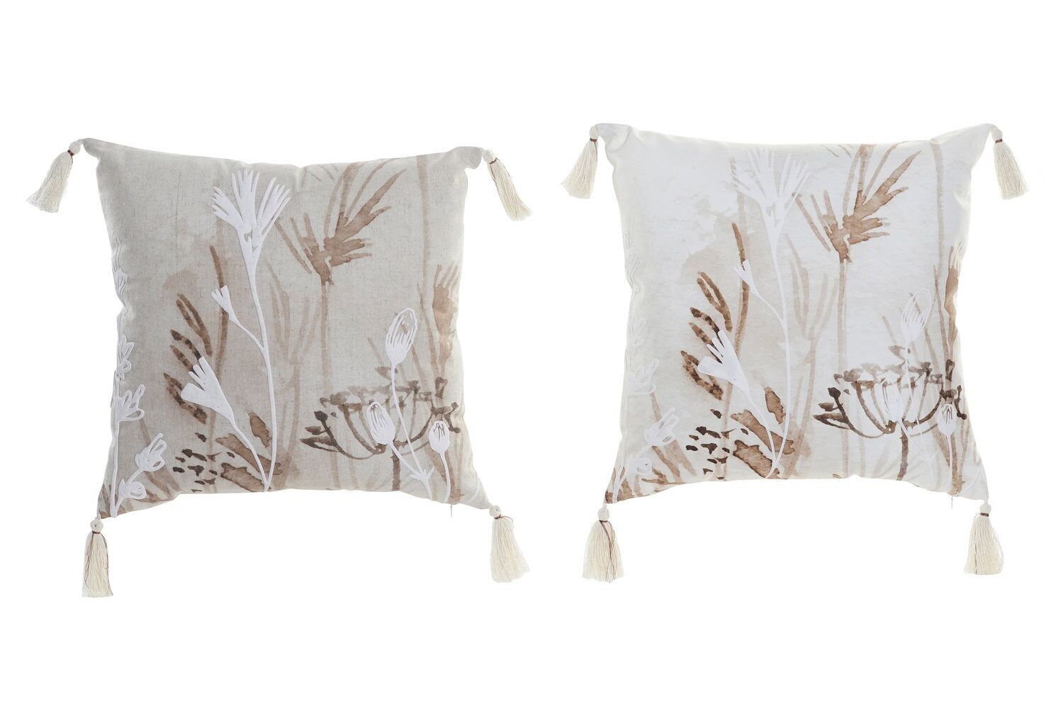 CUSCINO POLIESTERE 45X10X45 500 GR, FIORI 2 ASSORTIMENTI. LD183362