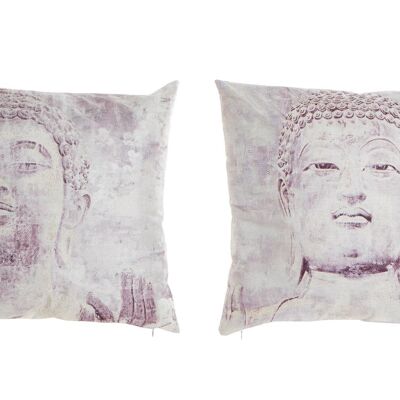 CUSCINO POLIESTERE 45X10X45 512 GR KG BUDDHA 2 ASSORTITI. LD187466