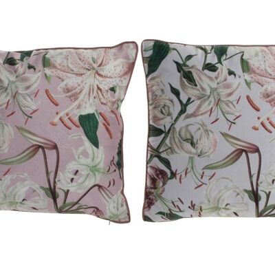 POLYESTER CUSHION 45X15X45 350 GR. FLOWERS 2 SURT. LD190962