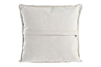 COUSSIN POLYESTER CUIR 45X15X45 450 GR GR STAR GRIS LD196252 3