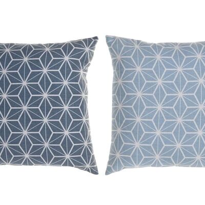 POLYESTER CUSHION 40X10X40 350 GR, GEOMETRIC 2 SURT LM204384