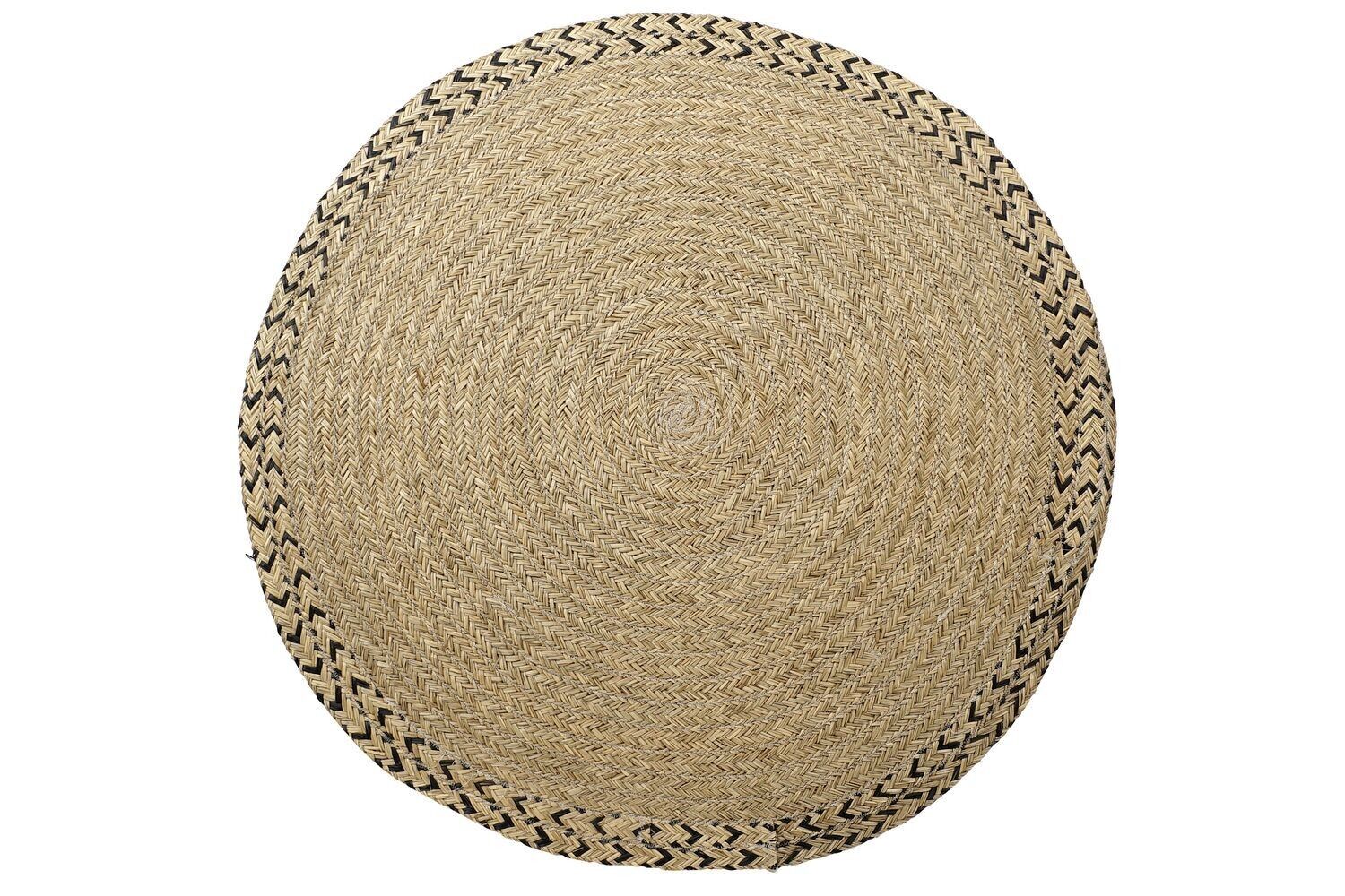 TAPPETO IN FIBRA 140X0,5X140 NATURALE BICOLORE TX175568