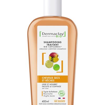 Shampoo zur Behandlung von trockenem und rauem Haar – aus kontrolliert biologischem Anbau* – 400 ml