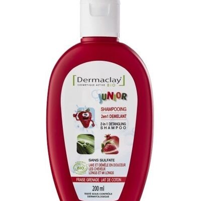 Junior Detangling 2 In 1 Shampoo - Certified Organic* - 200 ml