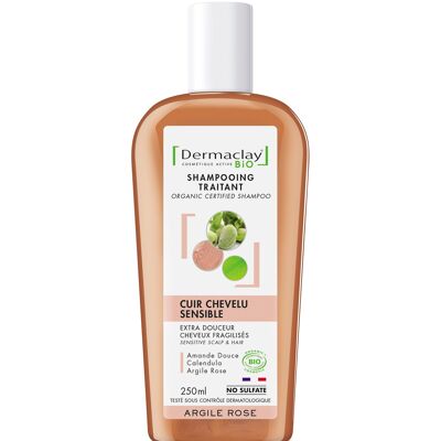 Sensitive Scalp Treatment Shampoo - Certified Organic* - 250 ml