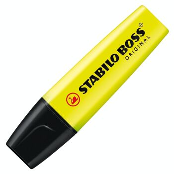 Surligneur STABILO BOSS ORIGINAL - jaune 2