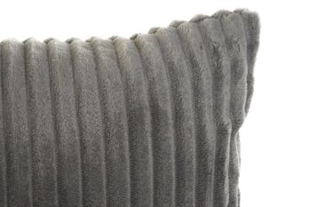 COUSSIN POLYESTER 45X10X45 380 GR GRIS BASIC TX175662 3