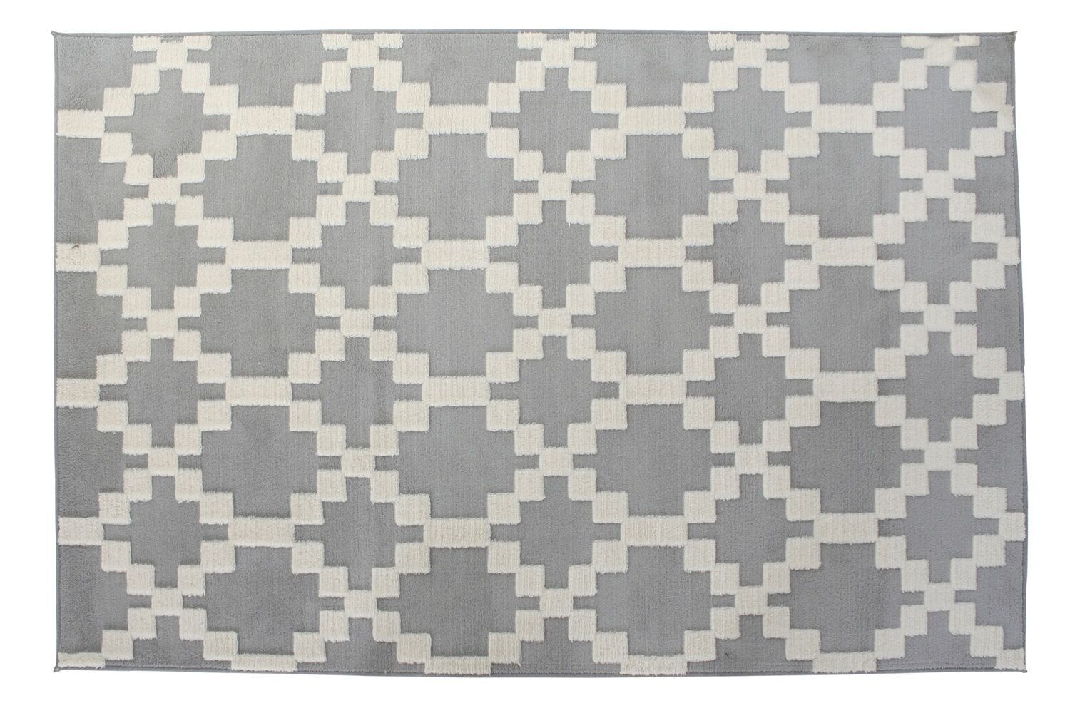 TAPPETO POLIESTERE 160X230X1,3 300 G/M2, GRIGIO CHIARO TX180642