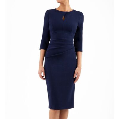 Ubrique pencil Dress navy