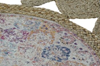 TAPIS EN JUTE COTON 160X160X0,5 1700 G/M², TX180953 3