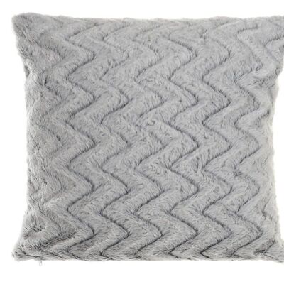 POLYESTER CUSHION 45X10X45 380 GR. BICOLOR ZIGZAG TX185478