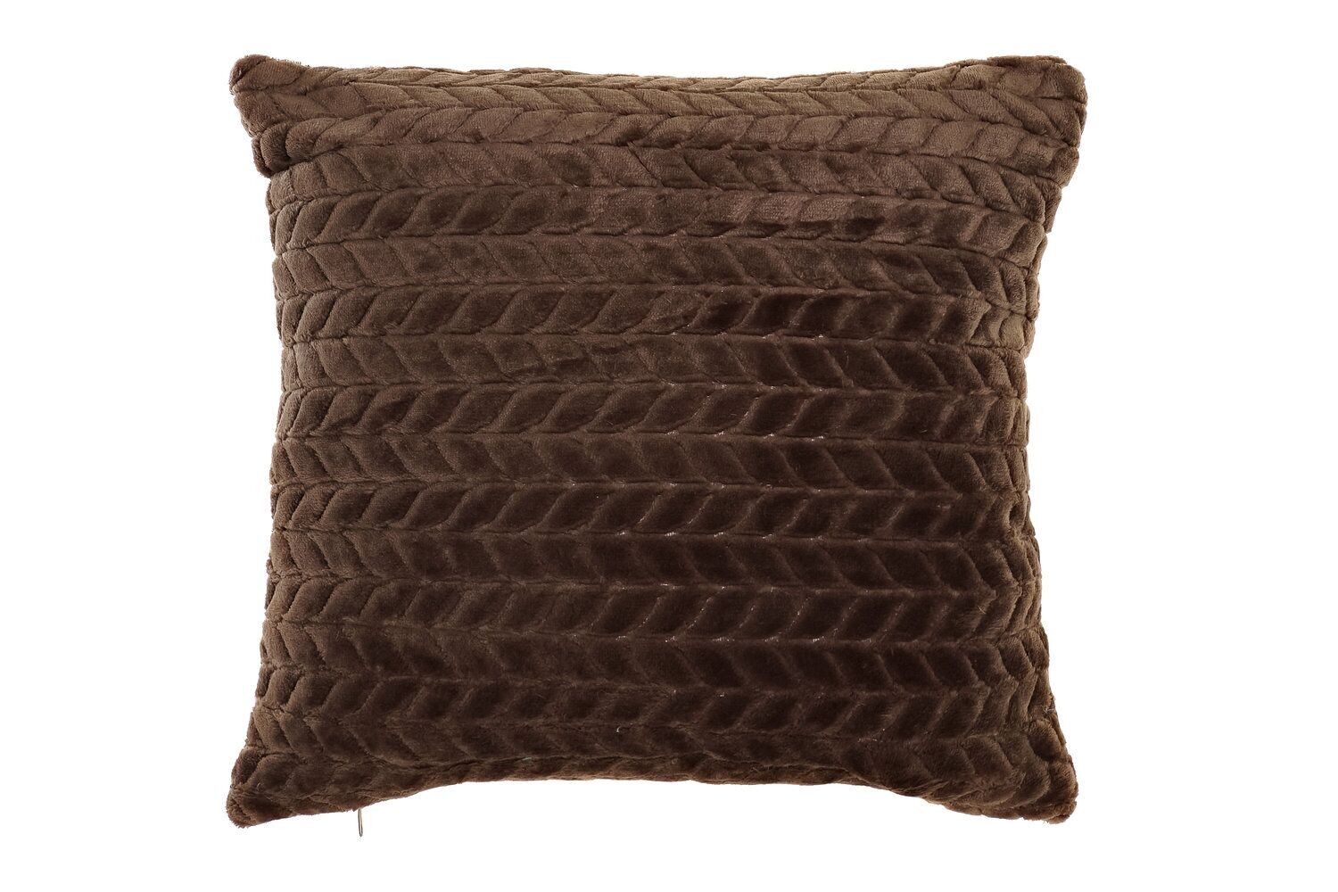 CUSCINO POLIESTERE 45X10X45 380 GR. BASIC MARRONE TX185496